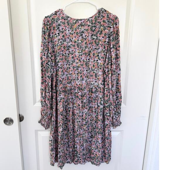 Seraphine Multi Color Floral Maternity To Breastfeeding Dress 6 - Picture 2 of 6